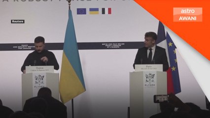 Macron umum RM10 bilion bantuan senjata ke Ukraine