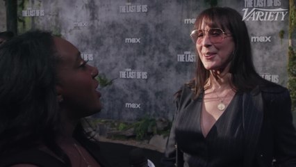 Ann Foley attends The Last of Us season 2 premiere