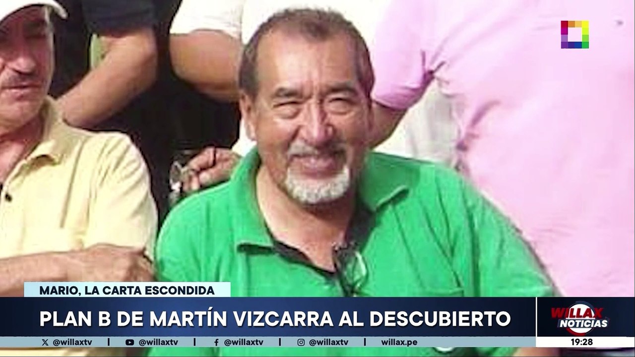 PLAN B DE MARTÍN VIZCARRA AL DESCUBIERTO | Willax