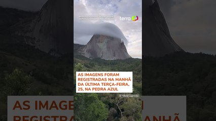 Fenômeno “véu de noiva” surpreende moradores de Domingos Martins (ES) #shorts