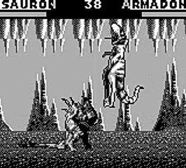 Primal Rage (GAMEBOY) Sauron Walkthrough