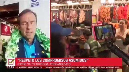 Tuto dice que solo Mesa va a hablar de la encuesta del bloque de unidad de la oposición