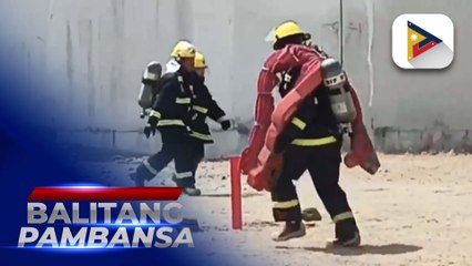 BFP, nagsagawa ng 'Fire Olympics' sa San Nicolas, Ilocos Norte