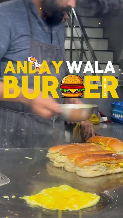 Famous Anda Wala Burger | Super Burger Karachi 🍔| Episode 25 | Ramadan Series | Nasli Vlogs