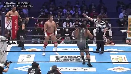 DOUKI, Yuya Uemura & SANADA vs Callum Newman, Great-O-Khan & Jeff Cobb: SAKURA GENESIS 2024 (4/6/2024)