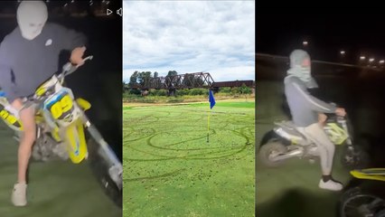 Vandals destroy golf course greens in Goulburn
