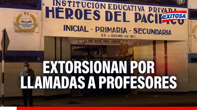 Profesores de colegio de Ventanilla son extorsionados por llamadas: I.E. había suspendido clases presenciales tras atentado