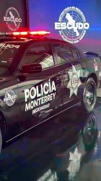 Este es el nuevo diseño que tendrán las unidades de la Policía de Monterrey
