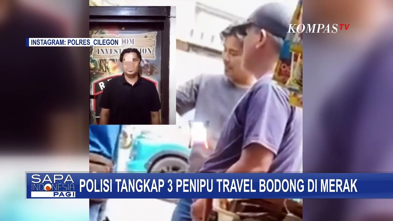 Viral Pemudik Terlantar di Pelabuhan Merak Ditipu Travel Bodong, Polres Cilegon Tangkap 3 Pelaku