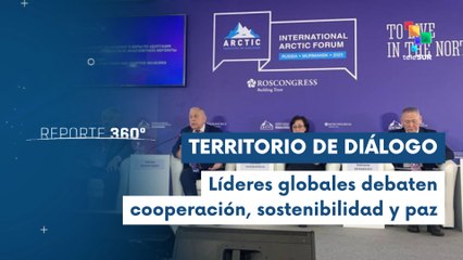Concluye 1ra jornada del VI Foro Internacional del Ártico en Rusia
