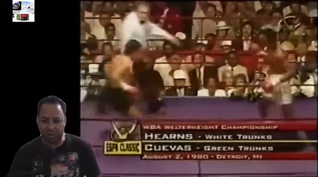 rapido KO Tommy Hearns Vs Pipino Cuevas Highlights