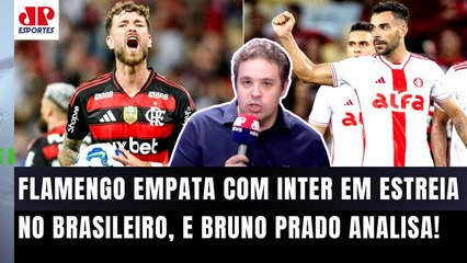 "ISSO NÃO EXISTE! O Flamengo TEM QUE ENTENDER que agora..." EMPATE com Inter é ANALISADO!