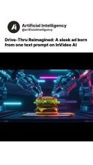 Drive-Thru Reimagined A sleek ad born from one text prompt on InVideo AI