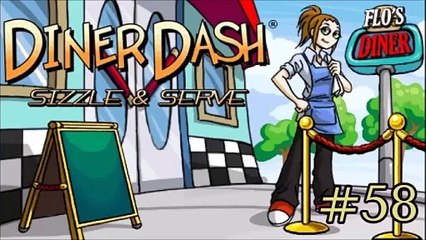 Diner Dash: Sizzle & Serve - Sushi #1 (Part 8 [Level 15 & 16])