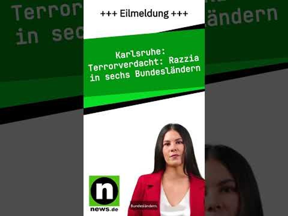 Terrorverdacht: Razzia in sechs Bundesländern