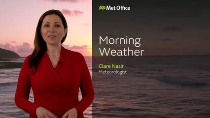 Met Office Thursday morning weather forecast 27/03/2025