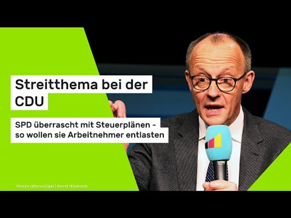 Streitthema bei der CDU: SPD überrascht mit Steuerplänen - so wollen sie Arbeitnehmer entlasten