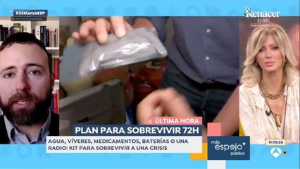 Jasiel Paris chafa a Susanna Griso el alarmismo con el kit de guerra en tres minutos magistrales