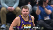 Doncic dazzles from downtown with 34-point game for Lakers