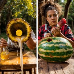 Genius Kitchen Hacks Using Pineapple, Watermelon, Eggs & More! ⚡