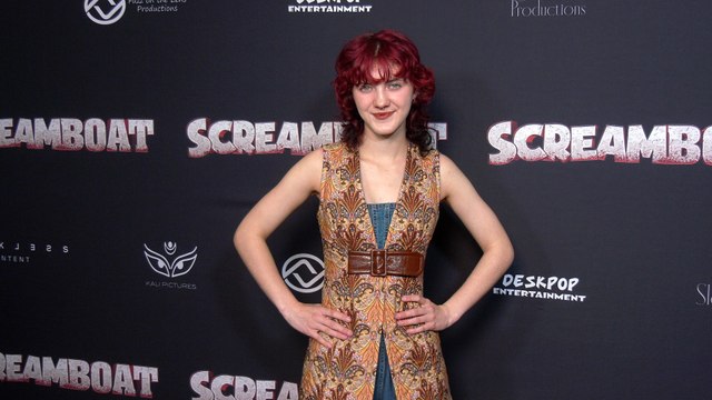 Charlotte Delaney Riggs Screamboat World Premiere Red Carpet