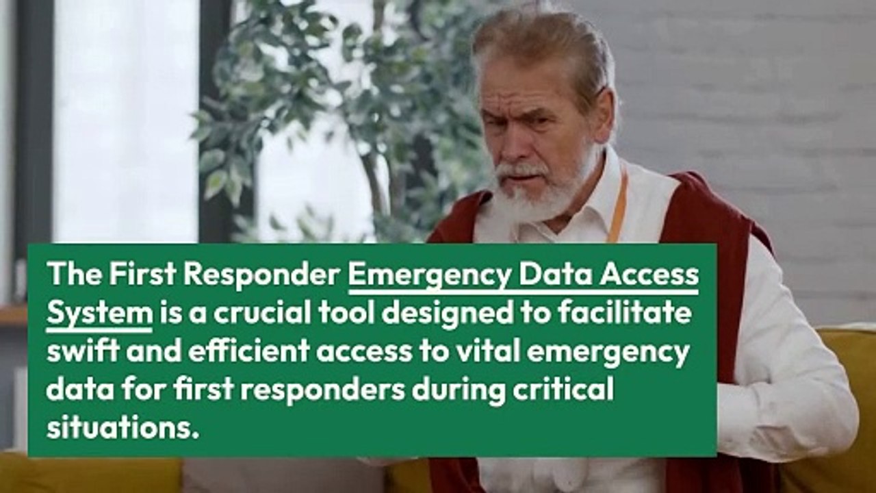 First Responder Emergency Data Access System
