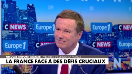 Nicolas Dupont-Aignan : «La France s'est couchée et obéit à Ursula von der Leyen»