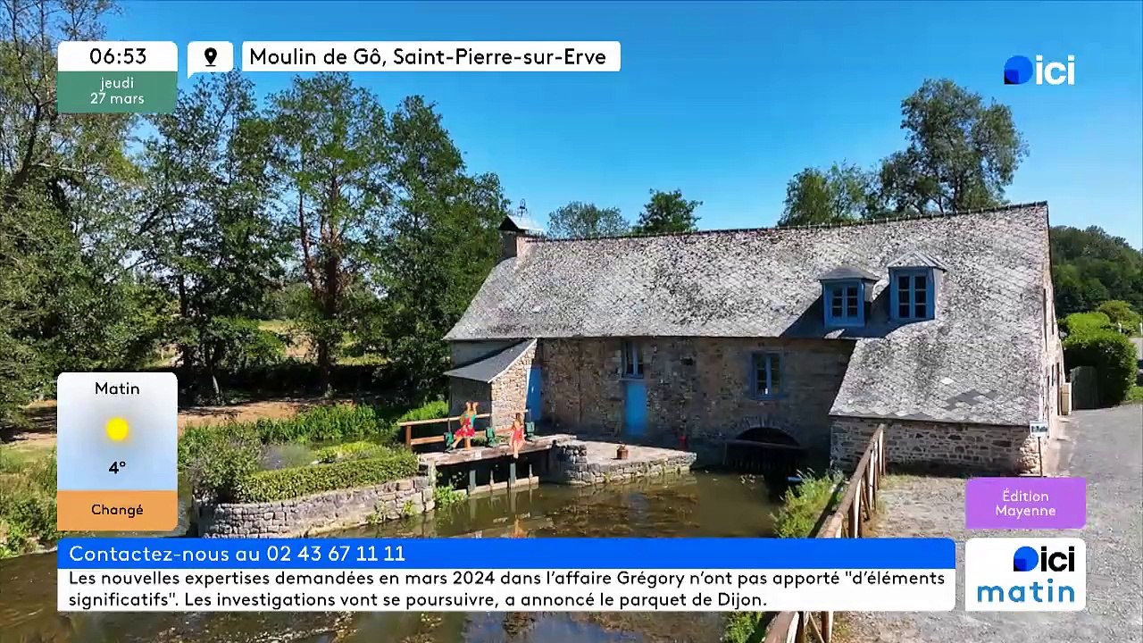 27/03/2025 - ici matin par ici Mayenne en vidéo
