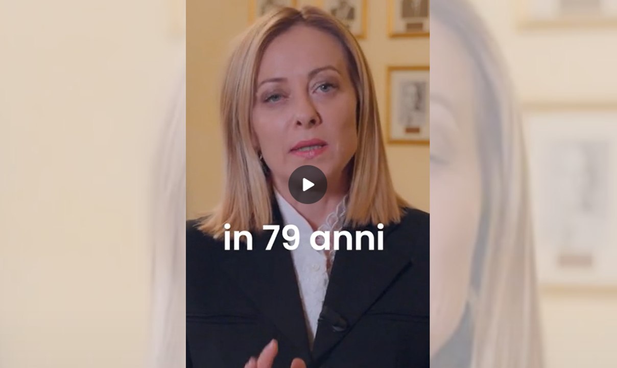 Giorgia Meloni: traguardo significativo per il Governo