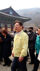 "사진 찍으러 왔제!" 산불 피해 주민의 분노…이재명 반응은