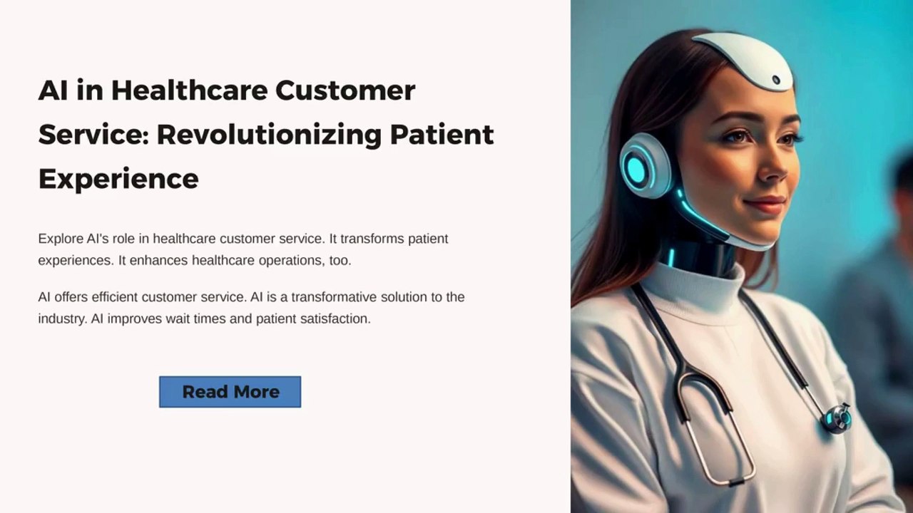 The Role of Artificial Intelligence in Customer Service for Healthcare Providers