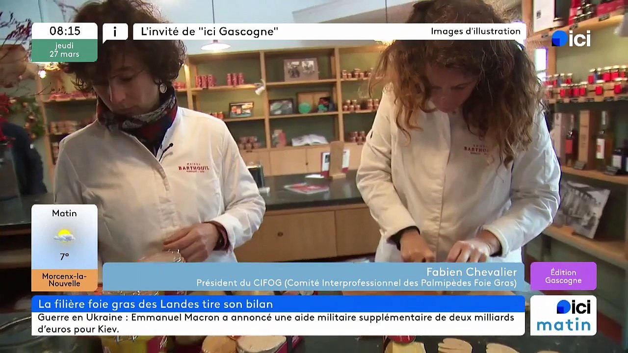 Fabien CHEVALIER, Président du Comité des Palmipèdes à foie gras