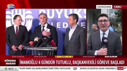İmamoğlu 4 gündür tutuklu, başkanvekili Aslan göreve başladı