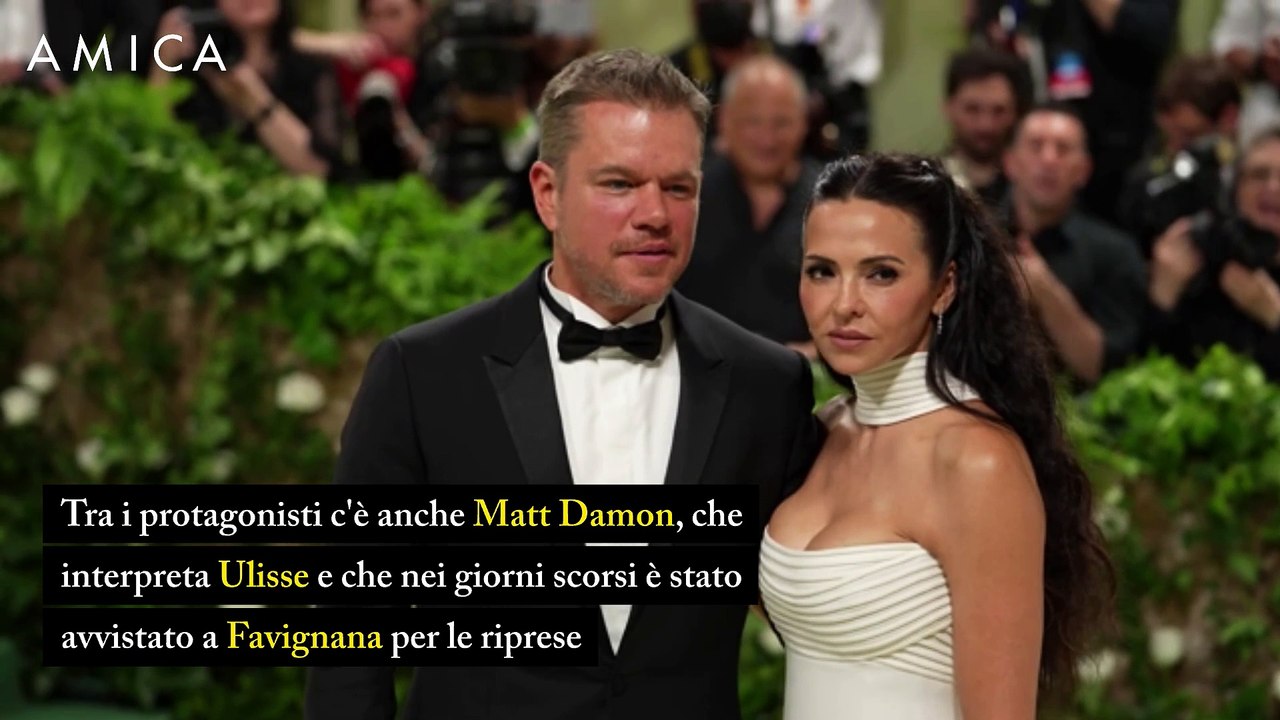 Tutti pazzi per Matt Damon, a Favignana per l’Odissea di Christopher Nolan