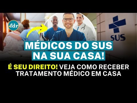 PROGRAMA MELHOR EM CASA: VEJA COMO RECEBER ATENDIMENTO DO SUS EM CASA E QUEM TEM DIREITO