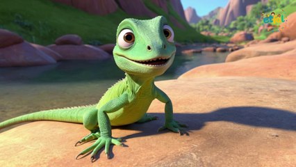 Kertenkele Çocuk Şarkısı, Sevimli Kertenkele, çocuk video müzikleri, çocuk video şarkıları