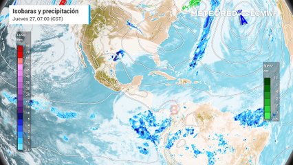 Llega nuevo sistema frontal con su masa de aire al Noroeste de México, dando paso a fuertes vientos con posible tolvaneras