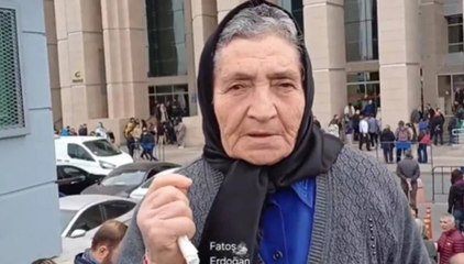 Oğlu gözaltına alınan 75 yaşındaki kadının isyanı