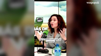 Ayuso: "Sánchez ha perdido los papeles conmigo y necesita destruirme"