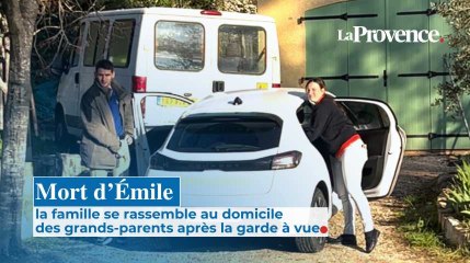 Mort d'Émile, la famille se rassemble au domicile des grands-parents après la garde à vue