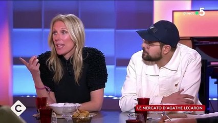 Agathe Lecaron évoque le futur des "Maternelles" dans "C à vous"