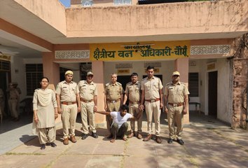 नीलगाय शिकार के मास्टर माइंड को टोंक से पकड़ा