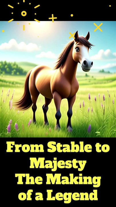 🏇 From Training to Royalty The Rise of a Majestic Steed! 👑