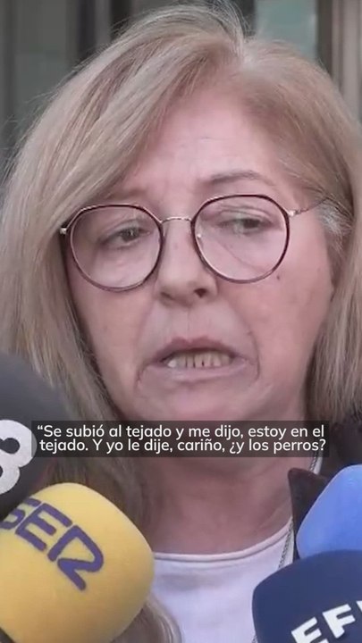 Esposa de una víctima de la dana: "Me dijo que tenía mucho miedo y que me quería"