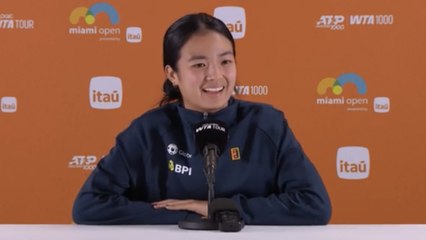 Tennis - Miami 2025 - Alexandra Eala, 140st WTA, won against Iga Swiatek : "It's hard to realise"