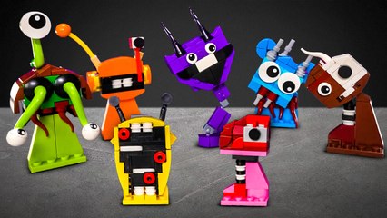 Monster inside the Mystery Box! Sprunki LEGO Unboxing & Scary Crafts