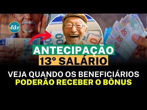 13º SALÁRIO ANTECIPADO EM 2025: VEJA QUANDO APOSENTADOS DO INSS RECEBEM OS PAGAMENTOS!