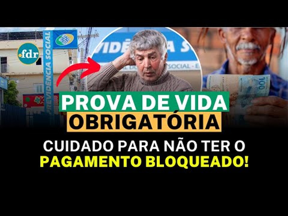 ALERTA URGENTE: PROVA DE VIDA DO INSS DE VOLTA EM 2025! VEJA COMO EVITAR O BLOQUEIO DOS PAGAMENTOS