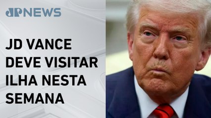 Trump reforça interesse em anexar Groenlândia aos EUA