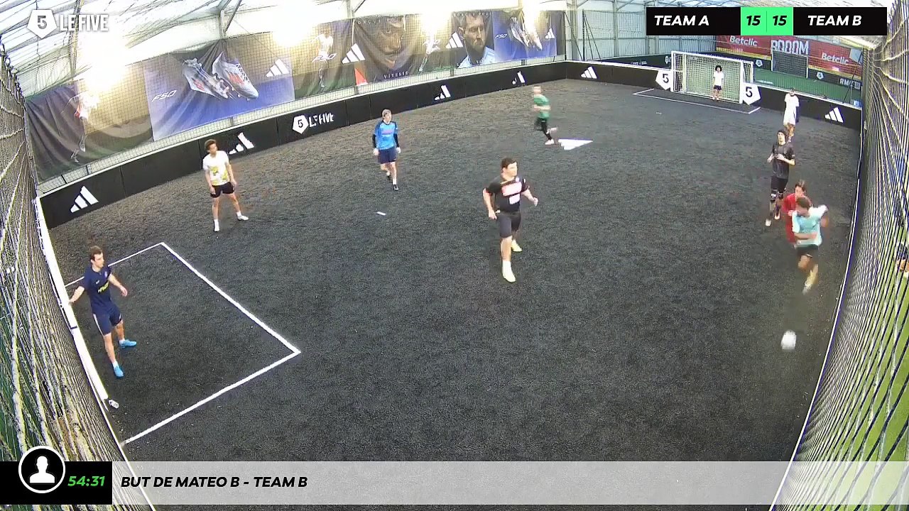 But de Mateo B - Team B